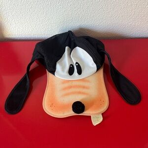 Vintage Disney Goofy Hat 90s USA Disneyland Character Vacation